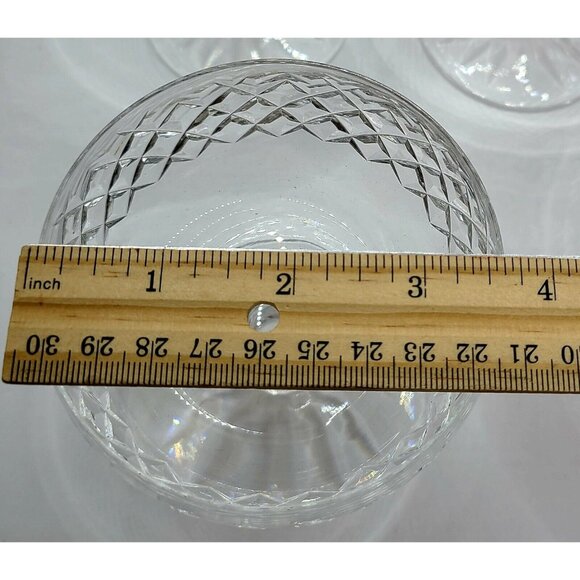 Vtg Waterford Crystal Boyne Glasses Pattern 5 Champagne Coupes Sherbet Dish - Picture 10 of 10